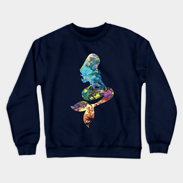 Mermaid Crewneck Sweatshirt by xmelx143